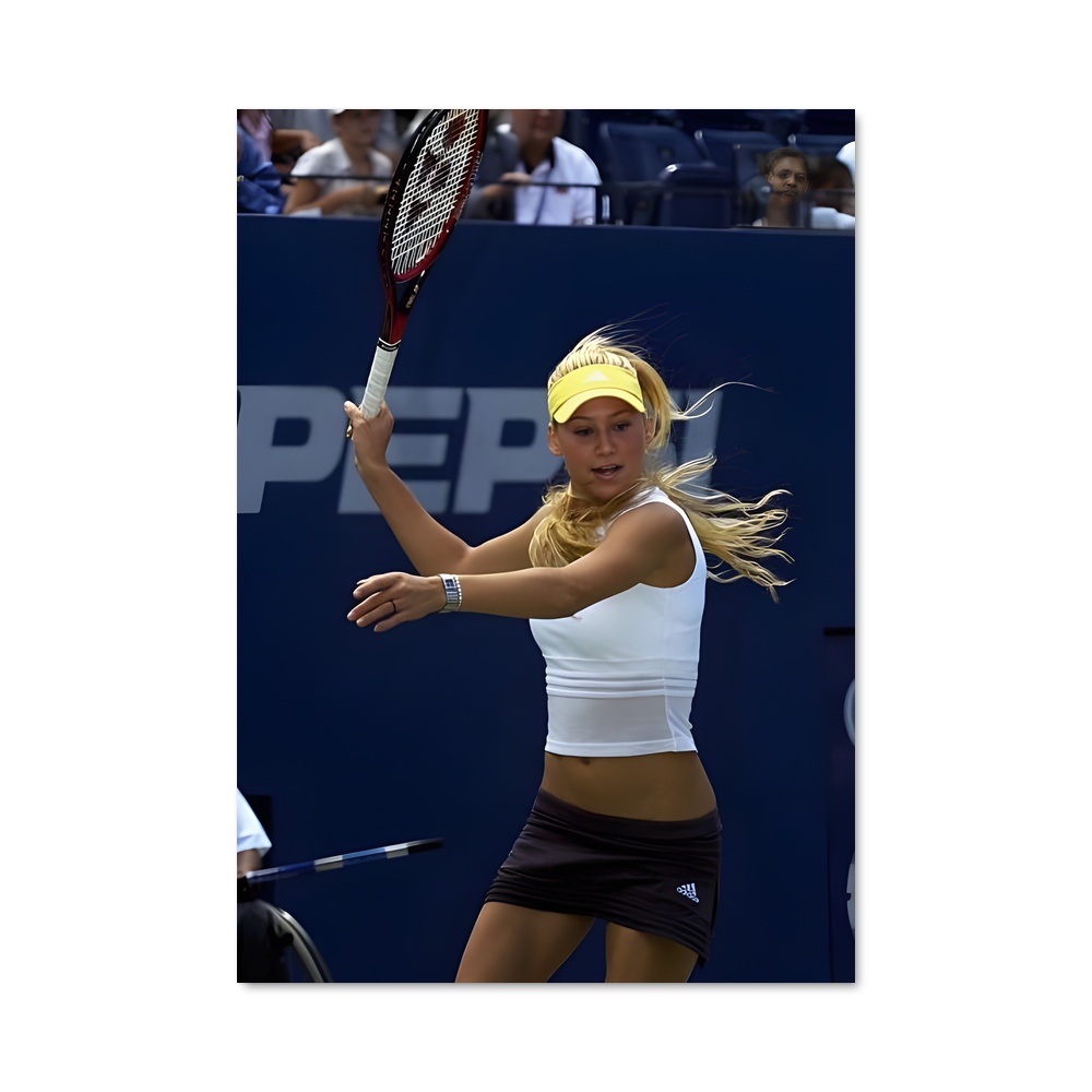 Poster Anna kournikova service